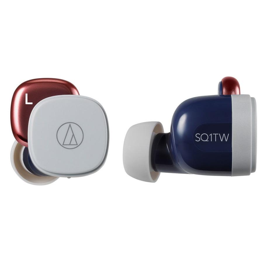 オーディオテクニカ 完全ワイヤレス Bluetoothイヤホン ネイビーレッド Audio Technica Ath Sq1tw Nrd 返品種別a Joshin Web 通販 Paypayモール