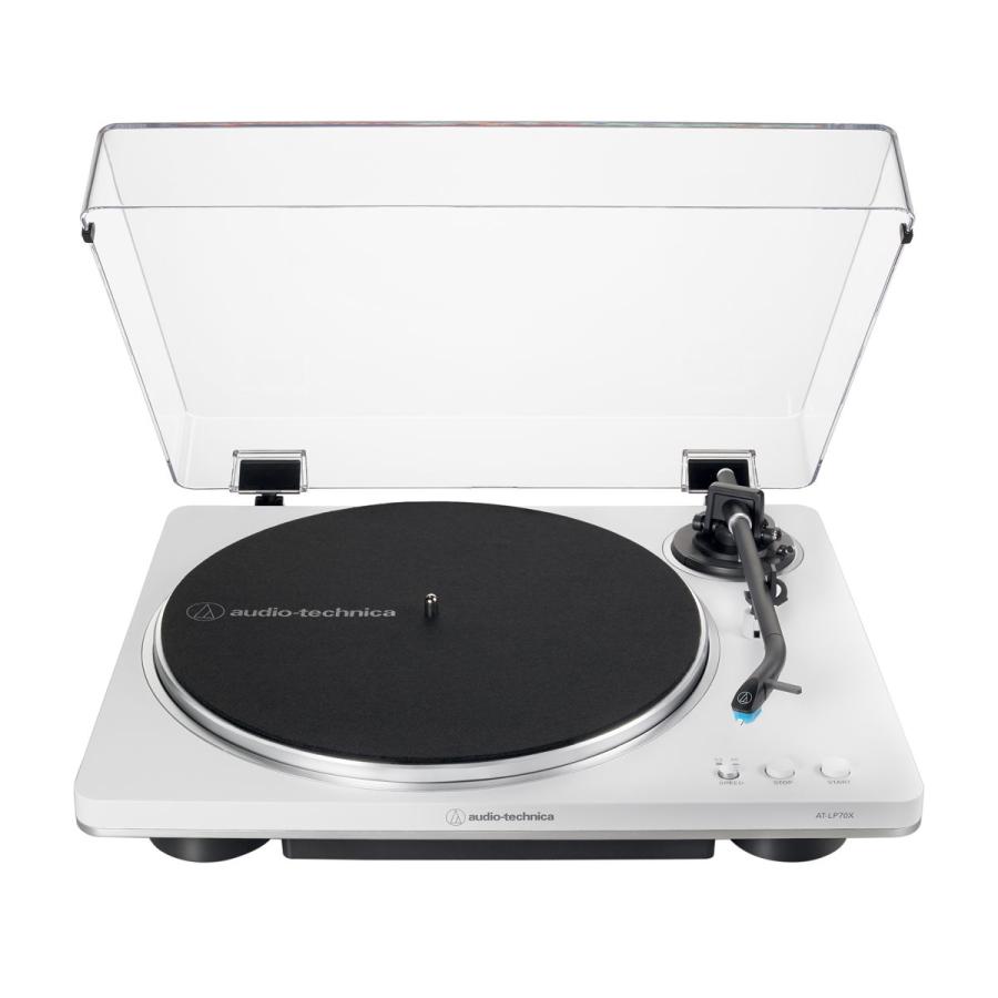 オーディオテクニカ AT-LP70X WS [ホワイト/シルバー]（Yahoo!・Joshin web）