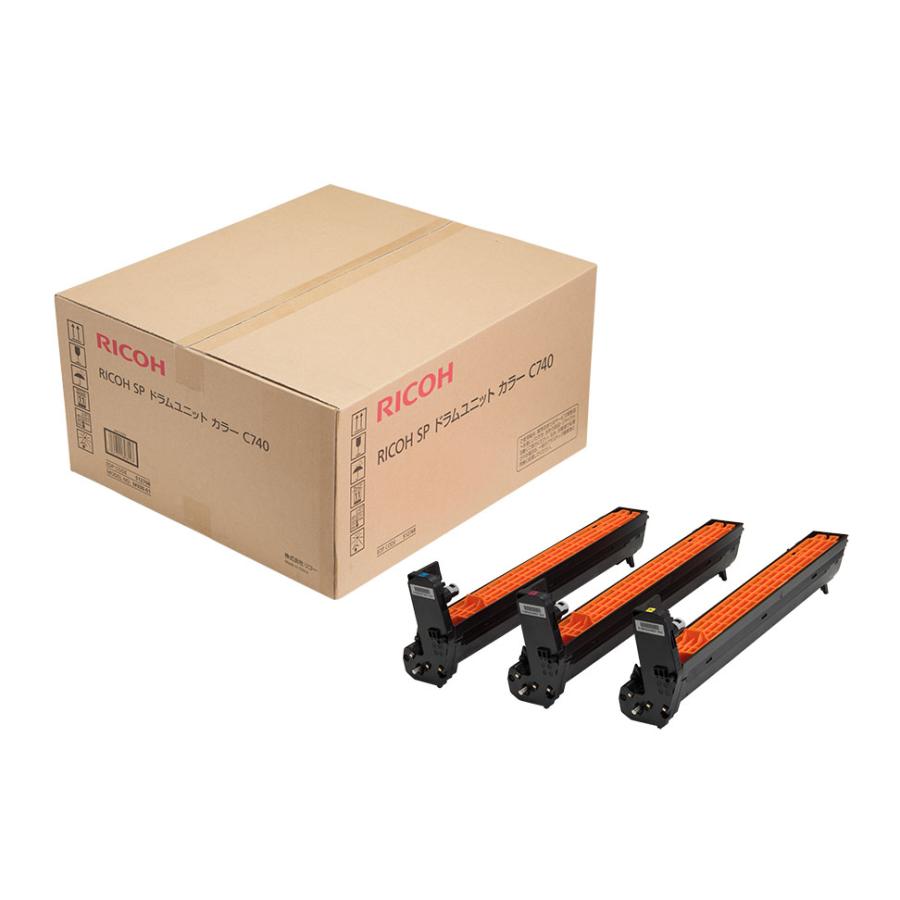 3色セット＋C740Hマゼンタ１本 C740 カラー ドラムユニット リコー Amazon リサイクルドラム C740 ドラムユニット SP officeネット | プリンター・複合機