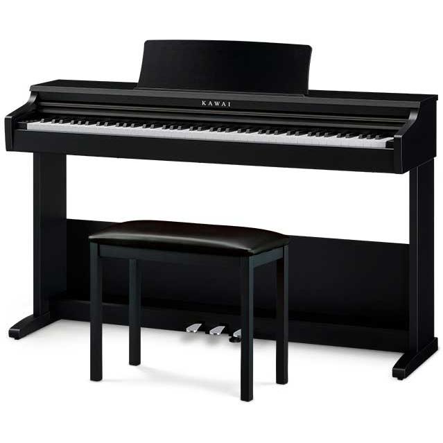 KAWAI カワイ 電子ピアノ(エンボスブラック仕上げ)(固定椅子 KAWAI カワイ 電子ピアノ(エンボスブラック仕上げ)(固定椅子