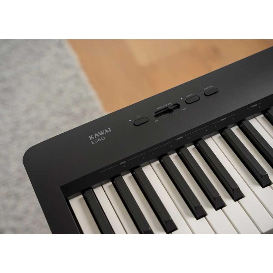 カワイKAWI ES1電子ピアノ キーボード Kawai ES1 Digital Piano - Kawai ES Portable Series Digital