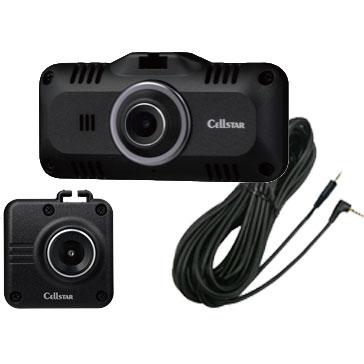 セルスター CS-51FR 別体カメラ付属 ドライブレコーダー 前後2カメラ