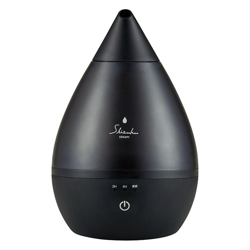 アピックス スチーム式加湿器（木造4畳まで/プレハブ洋室6畳まで　ブラック) ASZ-240(BK)返品種別A APIX INTERNATIONAL（アピックス インターナショナル） アピックス