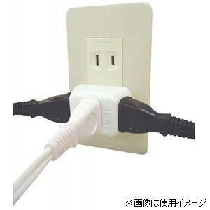 ヤザワ 耐トラ付トリプルタップ(3個口)白 YAZAWA Y02T300WH 返品種別A