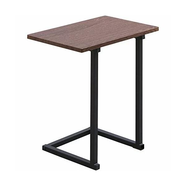 アイリスオーヤマ サイドテーブル(ブラウンオーク/ ブラック・幅45×奥行29×高さ52.2cm) IRIS SDT-45 返品種別A