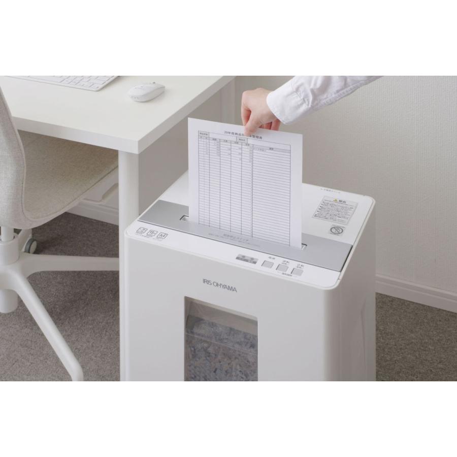 アイリスオオヤマ　シュレッダー IRIS OHYAMA シュレッダー 家庭用 電動 A4 静音 アイリス