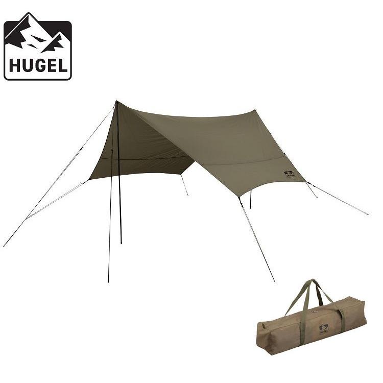 アイリスオーヤマ HUGEL(ヒューゲル) ヘキサタープ(カーキ) ／お
