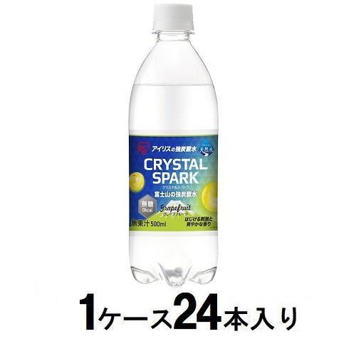 富士山の強炭酸水レモン 500ml(1ケース24本入) アイリスフーズ 返品種別B