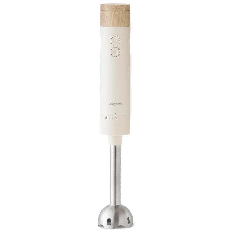 アイリスオーヤマ IHB-M301-C ハンドブレンダー　アイボリー[IHBM301C] 返品種別A IRIS OHYAMA（アイリスオーヤマ） ハンドブレンダー アイボリー IHB