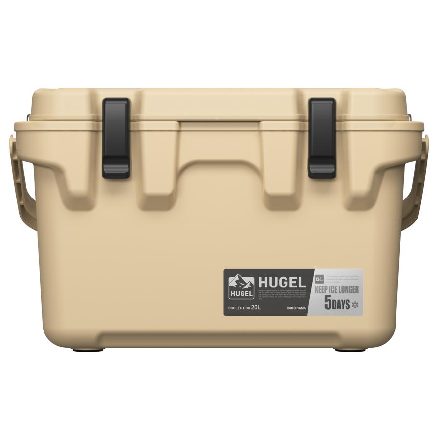 キッシンジャーさん専用　ドベルグ　20リットル　クーラーボックス　美品 アイリスオーヤマ HUGEL(ヒューゲル) クーラーボックス 20L(ベージュ