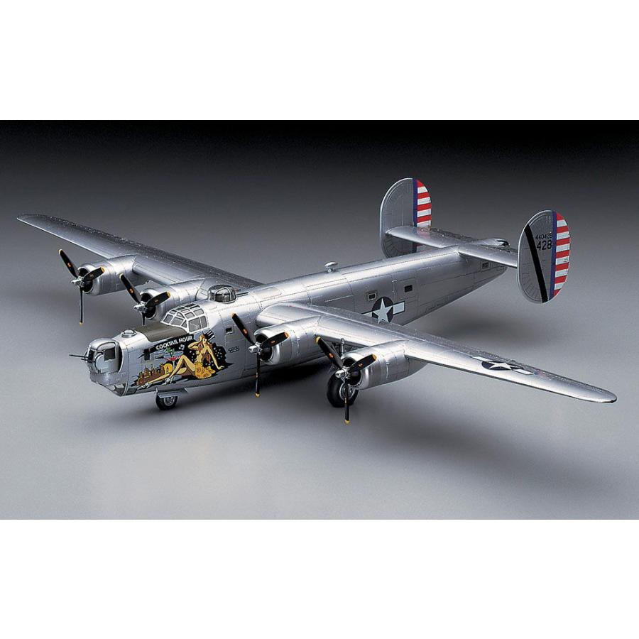 ハセガワ (再生産)1/ 72 B-24J リベレーター(E29)プラモデル 返品種別B｜joshin｜02