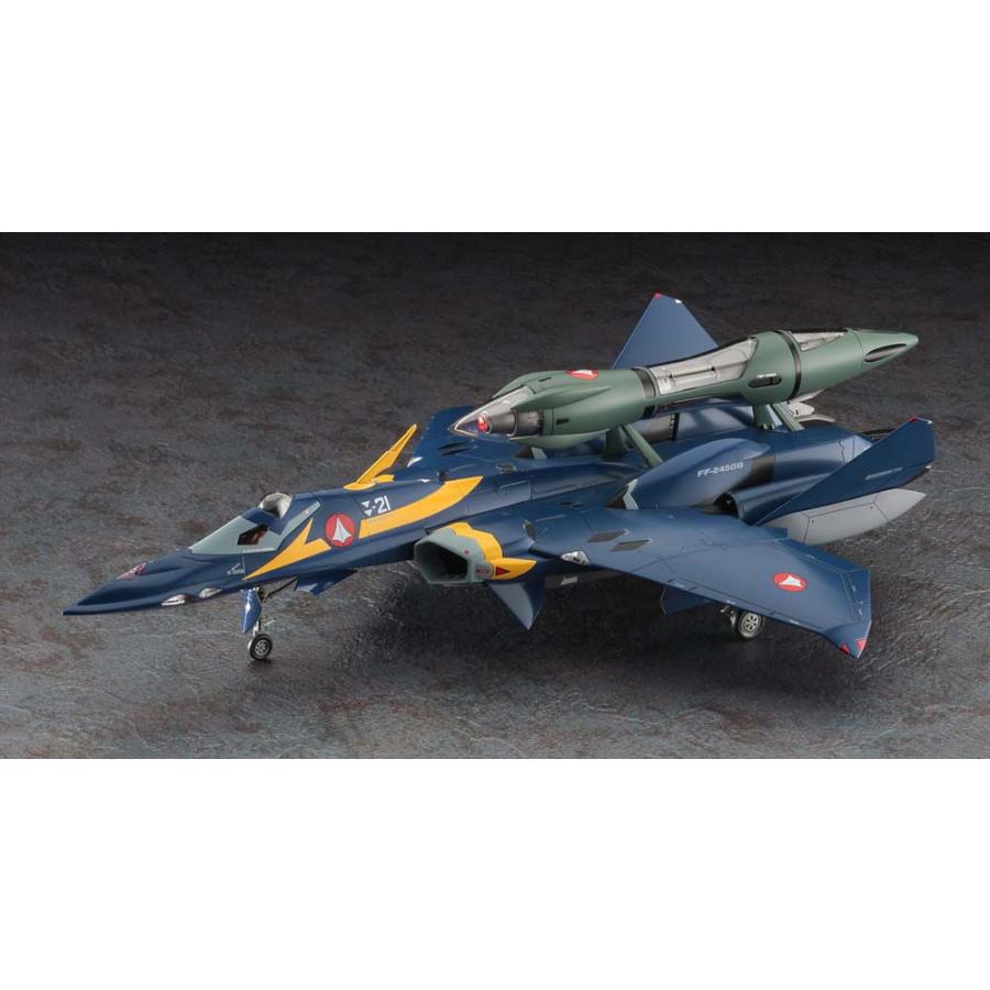 ハセガワ 1/ 72 YF-21 w/ ファストパック ＆ フォールドブースター