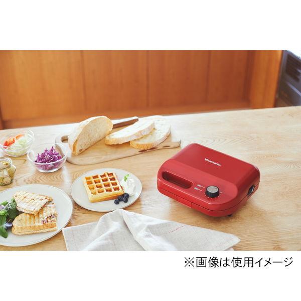 ビタントニオ ワッフル&ホットサンドベーカー レッド Vitantonio VWH ビタントニオ ワッフル&ホットサンドベーカー レッド Vitantonio VWH