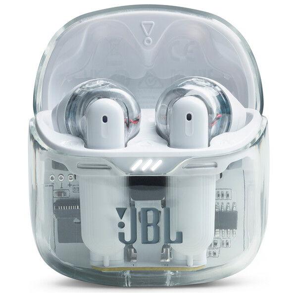 JBL 完全ワイヤレス Bluetoothイヤホン(ホワイト) JBL Tune Flex Ghost Edition JBLTFLEXGWHT 返品種別A｜joshin｜04