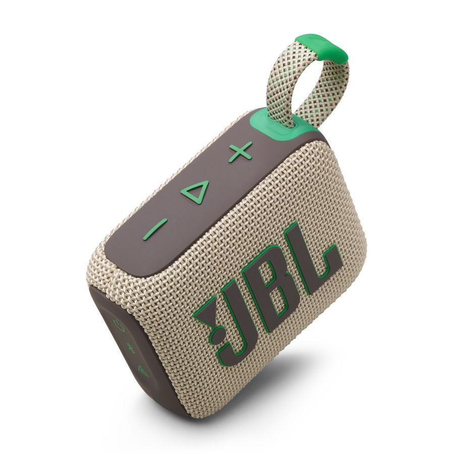 JBL 防塵防水対応ポータブルBluetoothスピーカー(ウィンブルドング リーン) JBL GO 4 JBLGO4SAND 返品種別A｜joshin｜04