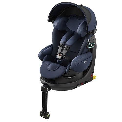 フラディアグロウ ISOFIX セーフティープラス プレミアム AB ブリリアントネイビー アップリカ (新生児から4歳頃)R129適合 返品種別A｜joshin｜03