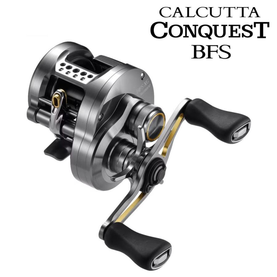SHIMANO シマノ 23 カルカッタコンクエスト BFS XGL 左ハンドル 2023年モデル ベイトキャスティングリールの商品画像（Yahoo!ショッピング）