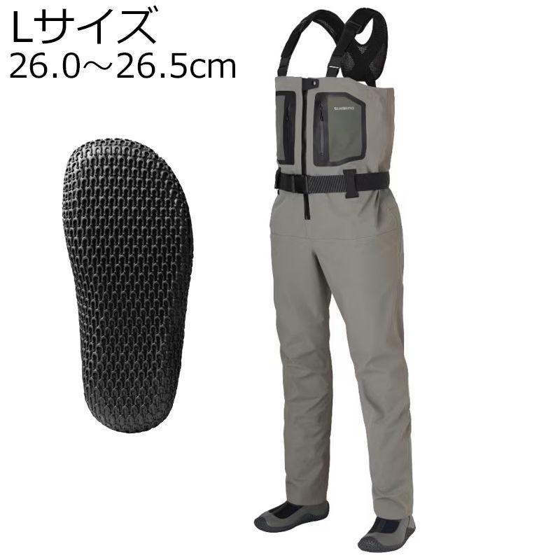 シマノ（SHIMANO） DS+4 ストレッチウェーダー ラジアル Lサイズ 