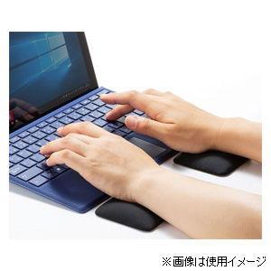 サンワサプライ 薄型リストレスト Sサイズ2枚入り(ブラック) TOK-ERG6BK-S 返品種別A｜joshin｜05