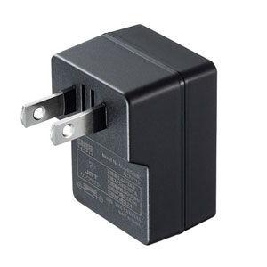 サンワサプライ USB充電器(2A・高耐久タイプ) ACA-IP56BK 返品種別A｜joshin｜03