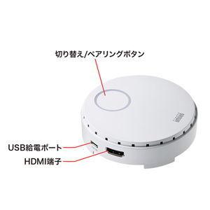 サンワサプライ VGA-EXWHD6専用ワイヤレスHDMIエクステンダー(増設用・送信機のみ) VGA-EXWHD6TX 返品種別A_3