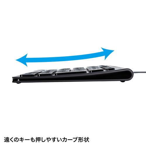 サンワサプライ USB Type-C スリムキーボード(ブラック) SANWA SUPPLY SKB-SL32CBK 返品種別A｜joshin｜06