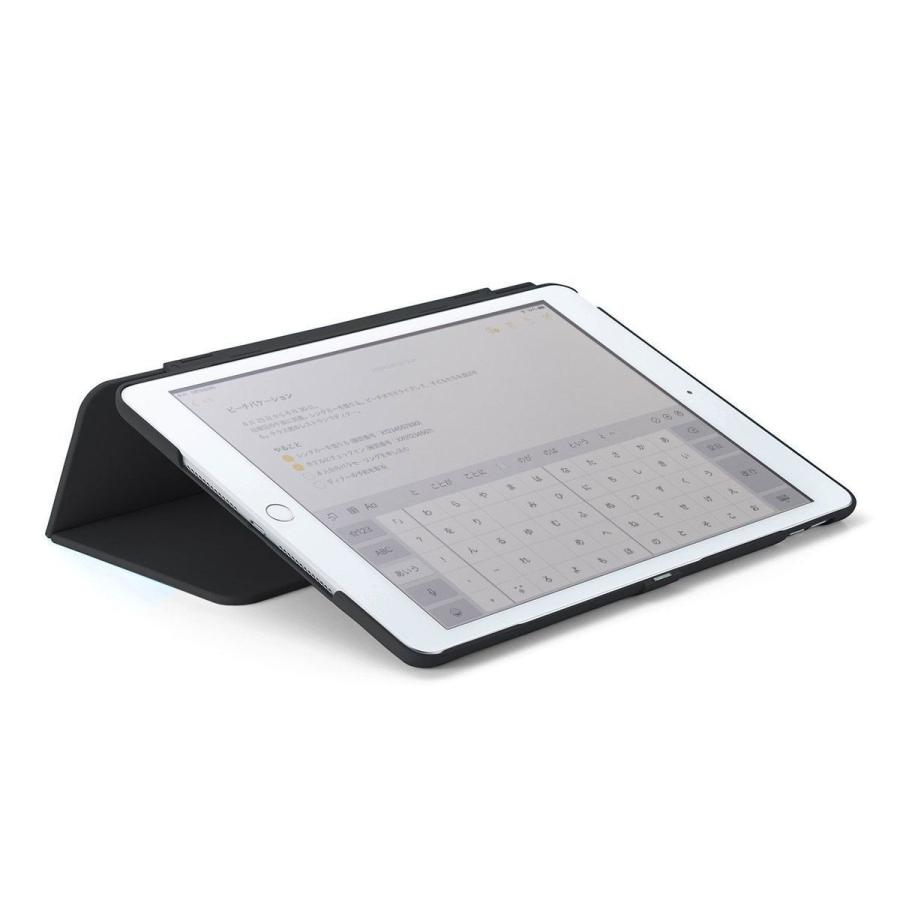 サンワサプライ iPad 10.2インチ(第7/ 8/ 9世代)用 ハードケース(スタンドタイプ・ブラック) PDA-IPAD1604BK 返品種別A｜joshin｜03