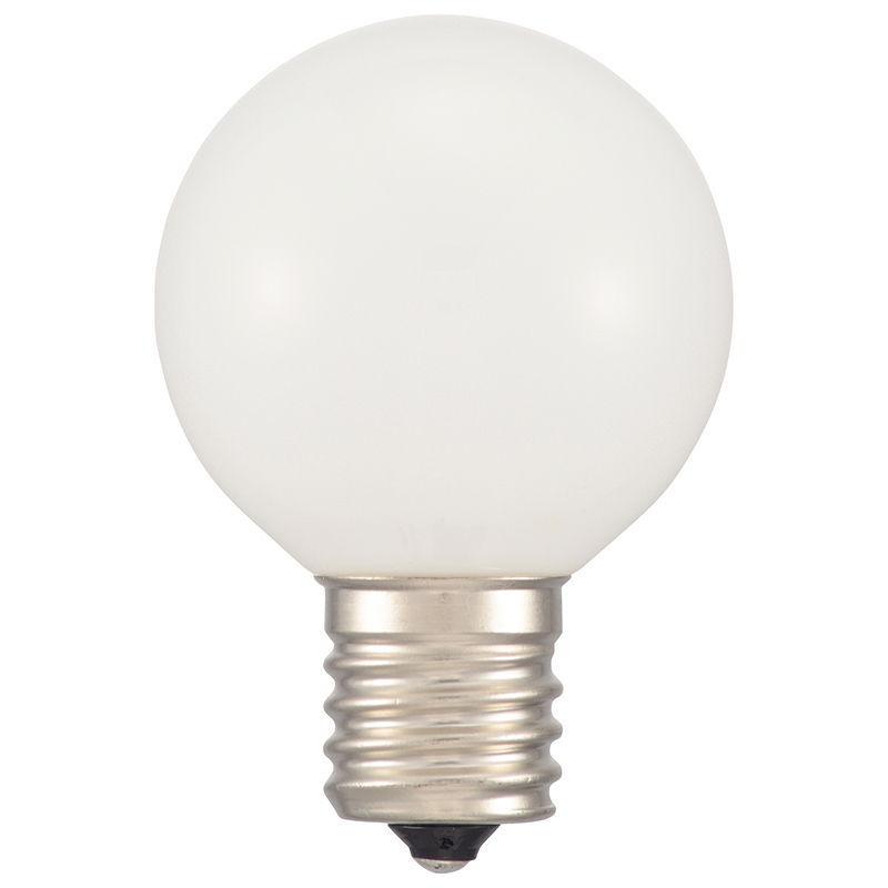 オーム LED装飾電球 ミニボール球形 68lm(電球色相当) OHM LDG1L-H-E17 15 返品種別A｜joshin｜02