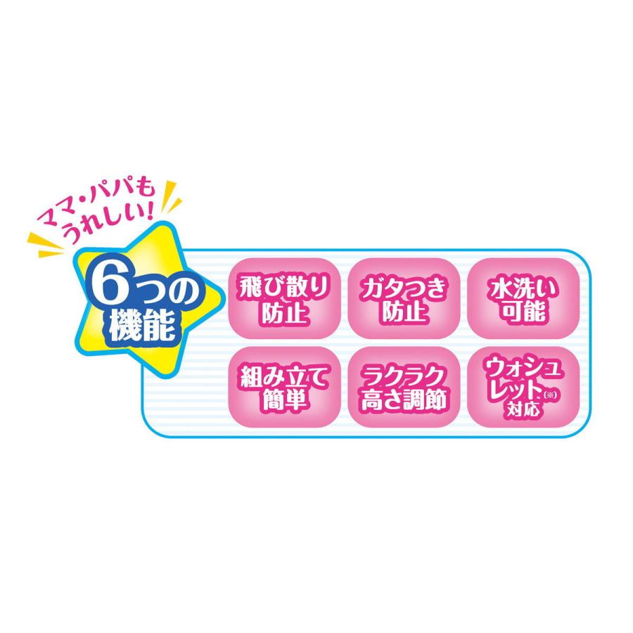 アガツマ アンパンマン 2WAYでつかえる! ステップ付き補助便座それいけ! アンパンマン 返品種別Bの画像