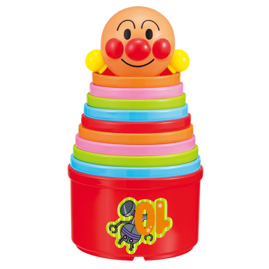 アガツマ アンパンマン 天才脳つみかさねカップそれいけ アンパンマン 返品種別b