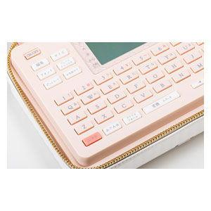 キングジム ラベルライター「テプラ」PRO Girly(コーラルピンク) KINGJIM SR-GL2 返品種別A_8