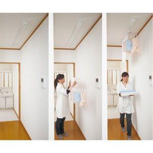 川口技研 室内用ホスクリーン 昇降式操作棒タイプ URM型 (1740mm)1