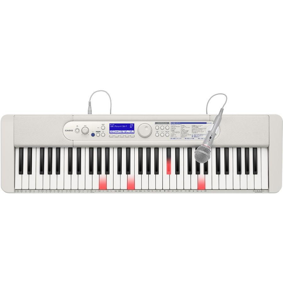 CASIO（カシオ） 61鍵キーボード(ホワイト) 光ナビ LK-540WE 返品種別A