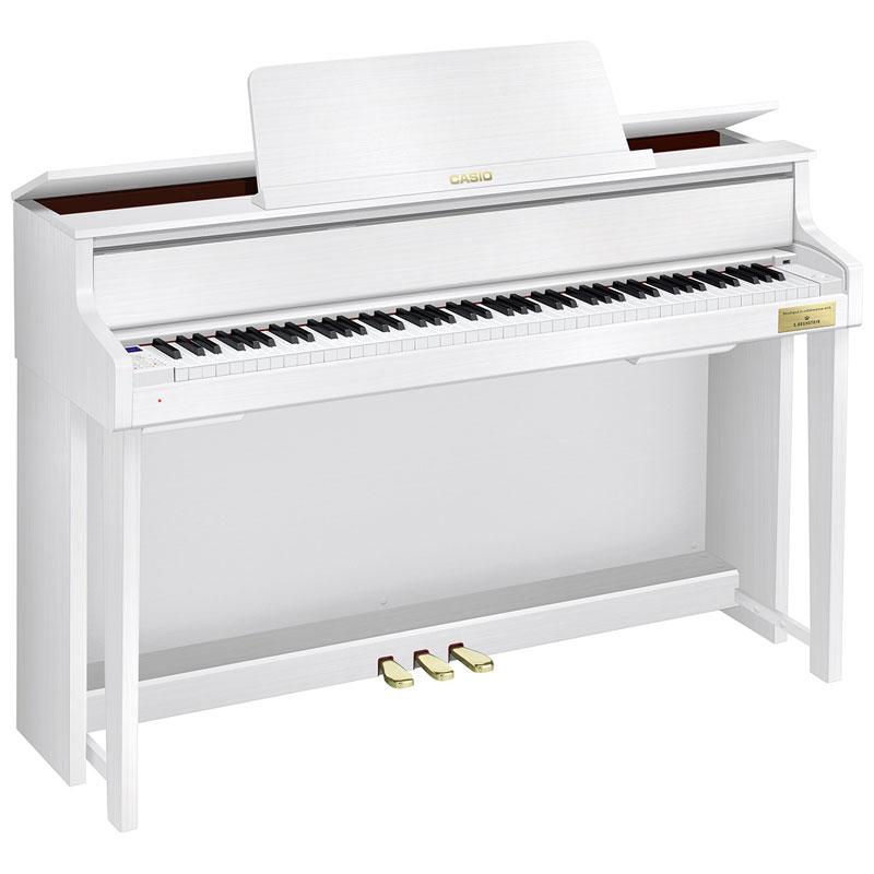 CASIO（カシオ） 電子ピアノ(ホワイトウッド調)(高低自在椅子 