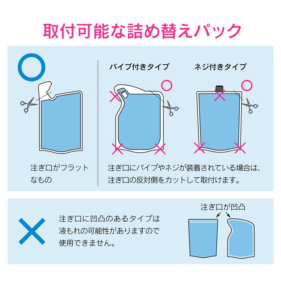 GAONA 詰め替え用パックがそのまま使える イエロー (ホルダーとポンプセット) ガオナ これエエやん GA-FP010 返品種別A｜joshin｜04