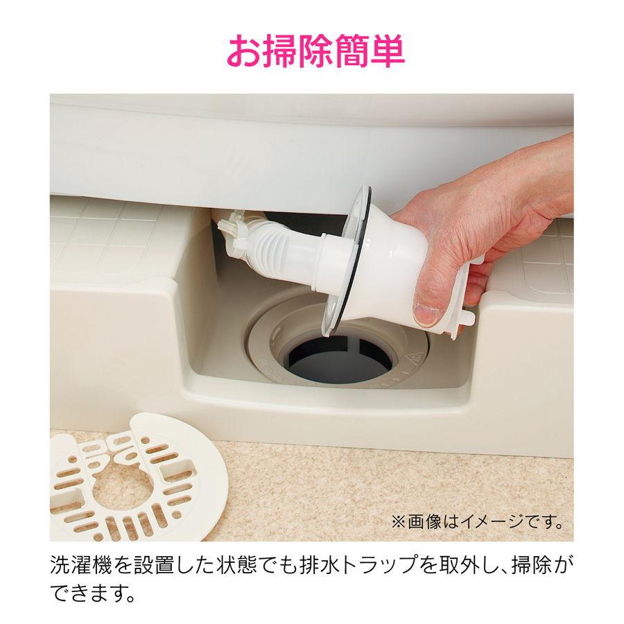 GAONA 洗濯機用防水パン ホワイト (640×640×120mm) ガオナ これエエやん GA-LF039 返品種別Aの画像
