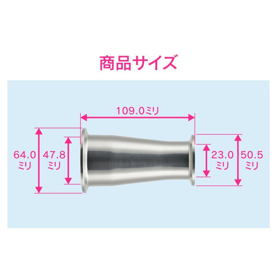 GAONA ヘルール同芯レデューサー 2S×1S サニタリー配管 SUS304 ガオナ GA-JK192 返品種別B｜joshin｜02