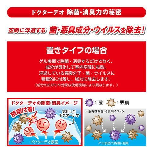 カーメイト ドクターデオ プレミアム 置きタイプ 除菌消臭剤 Dr.DEO PREMIUM D224 返品種別A｜joshin｜04