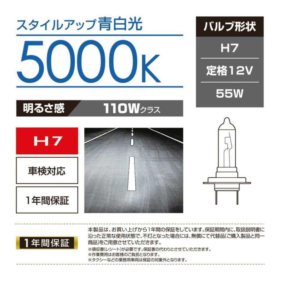 カーメイト ザ・ブループラス5000K H7 CARMATE BD729N 返品種別A｜joshin｜03