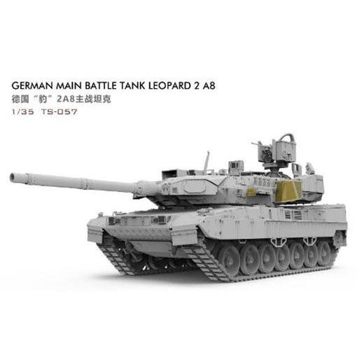 モンモデル 1/ 35 ドイツ主力戦車 レオパルト2A8(MTS057