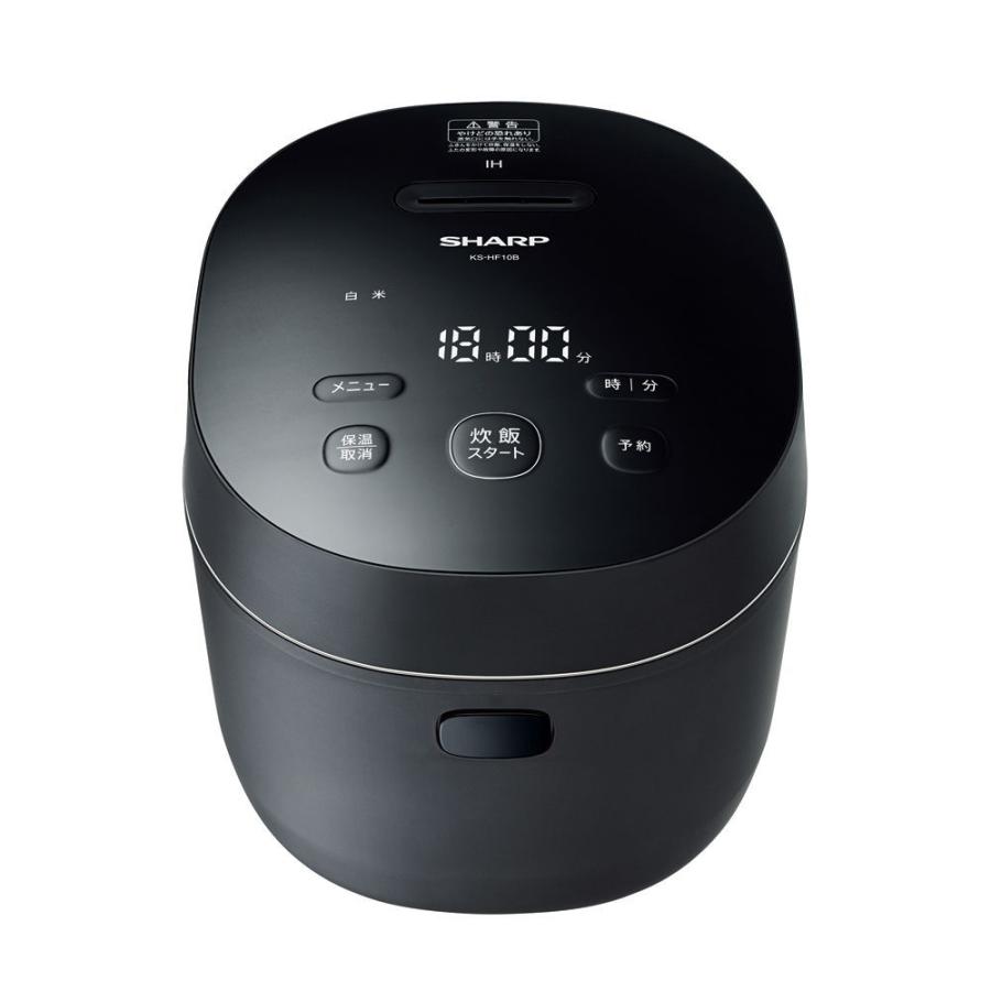 SHARP（シャープ） IH炊飯ジャー(5.5合炊き) ブラック SHARP KS-HF10B 