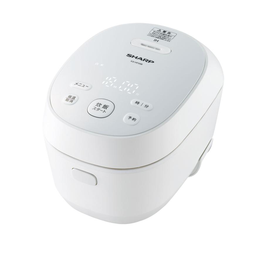 SHARP シャープ 炊飯器 KS-HF05B-W ホワイトの商品画像（Yahoo!ショッピング）