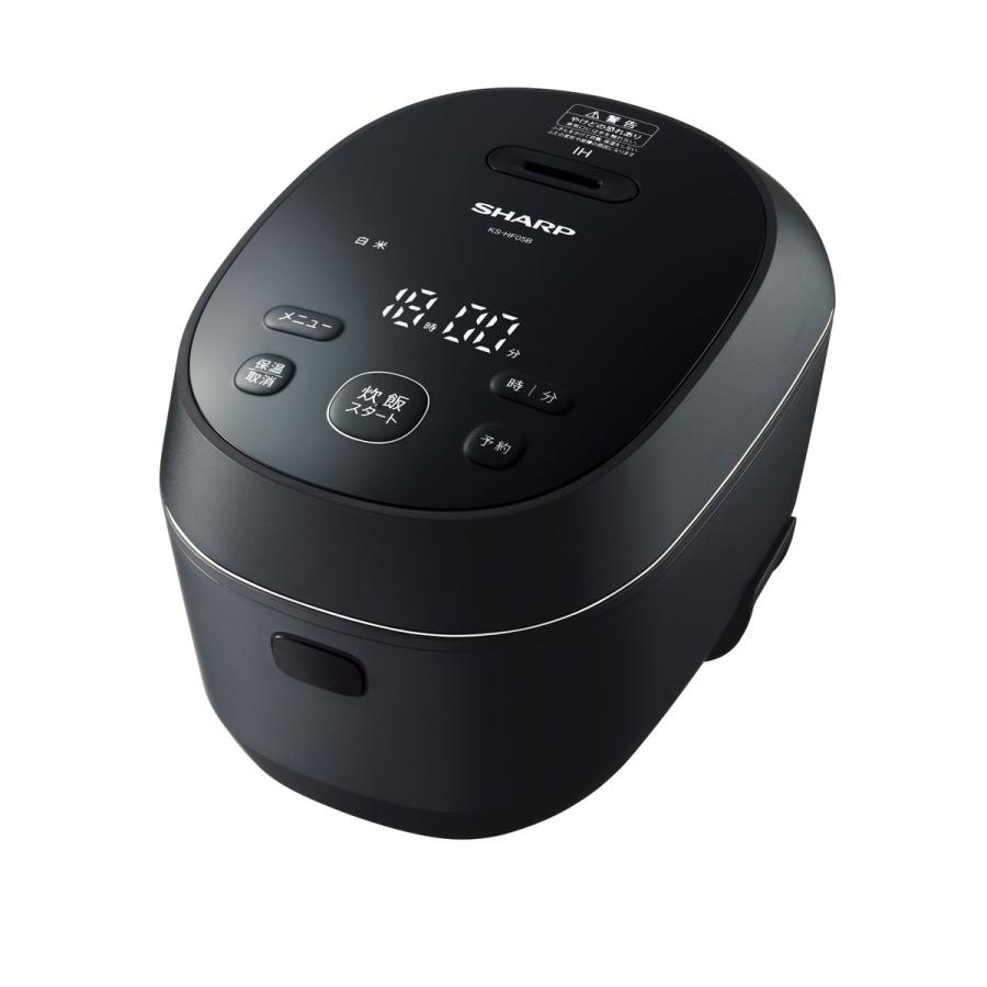 シャープ SHARP 炊飯器 KS-HF05B-B ブラックの商品画像（Yahoo!ショッピング）