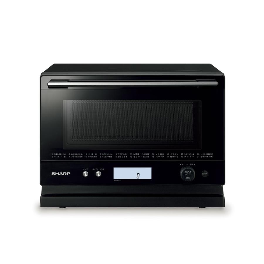 シャープ オーブンレンジ 18l ブラック系 Sharp Plainly プレーンリー Re Wf181 B 返品種別a Joshin Web 通販 Paypayモール
