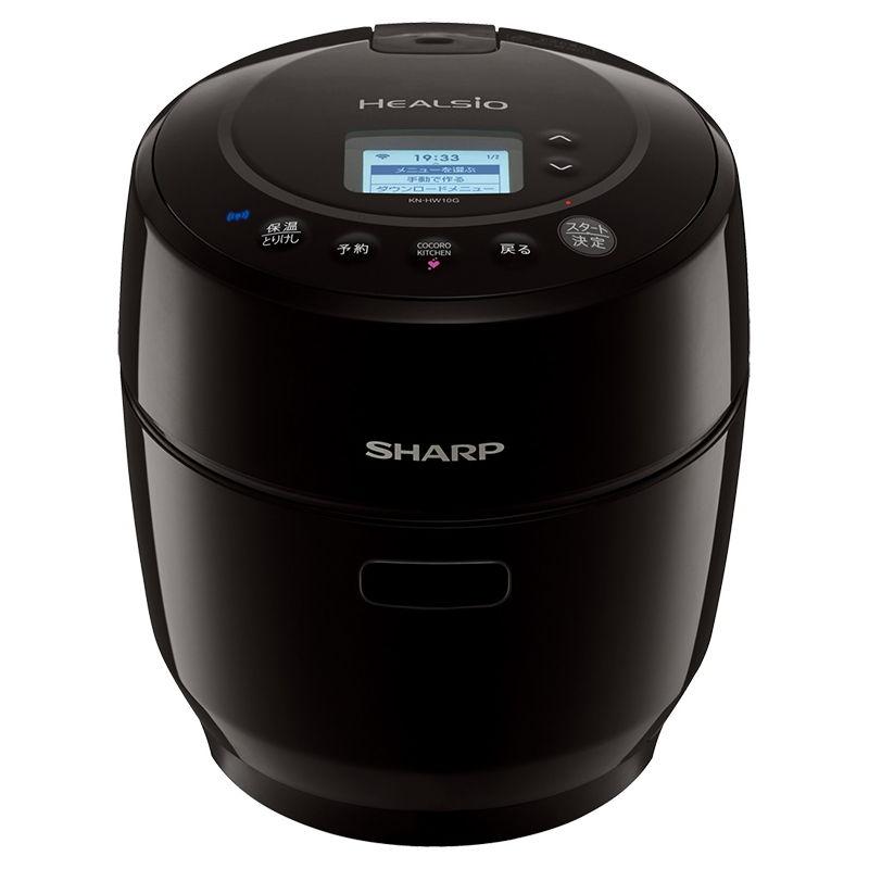 SHARP（シャープ） 水なし自動調理鍋 1.0L ブラック系 ヘルシオホット