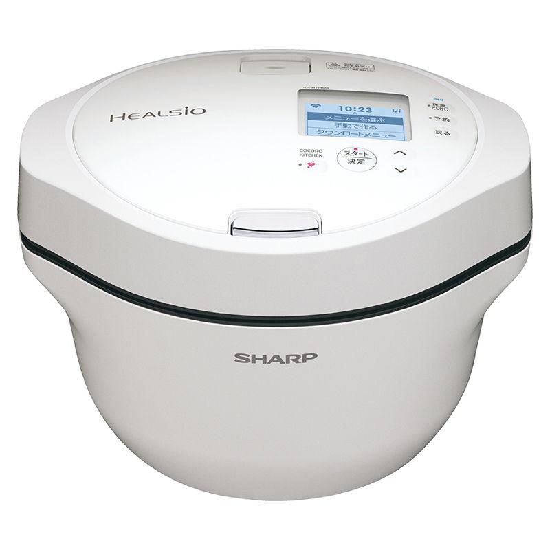 シャープ 水なし自動調理鍋 1 6l ホワイト系 Sharp ヘルシオホットクック Kn Hw16g W 返品種別a Joshin Web 通販 Paypayモール