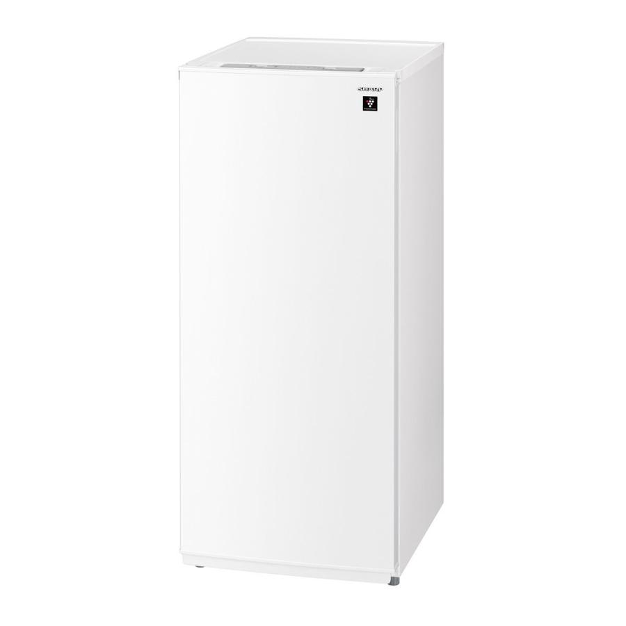 SHARP（シャープ） (標準設置無料 設置Aエリアのみ) 126L 冷凍庫 