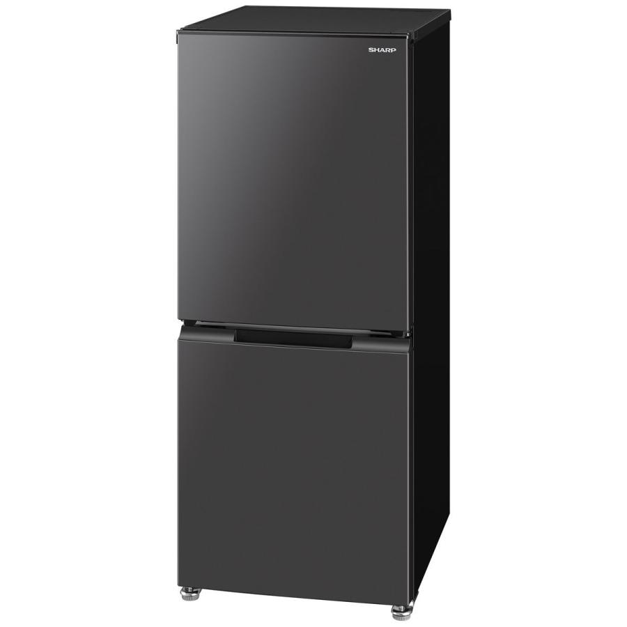 標準設置 送料無料 シャープ 152l 2ドア冷蔵庫 マットダークグレー Sharp つけかえどっちもドア Sj D15h H 一人暮らし 返品種別a Joshin Web 通販 Paypayモール