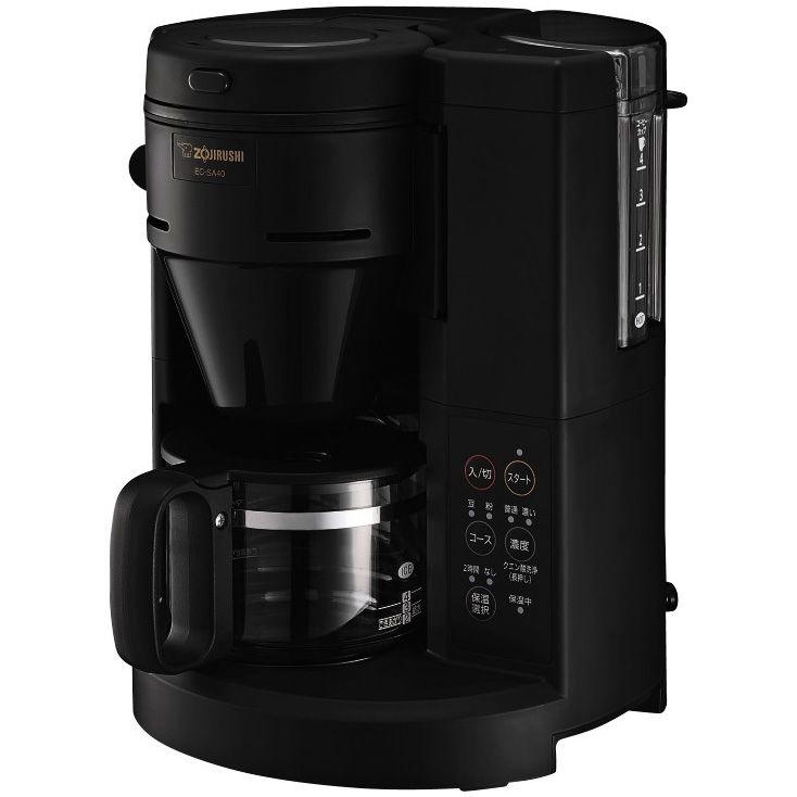 象印 ZOJIRUSHI 全自動コーヒーメーカー EC-SA40-BA ブラックの商品画像（Yahoo!ショッピング）