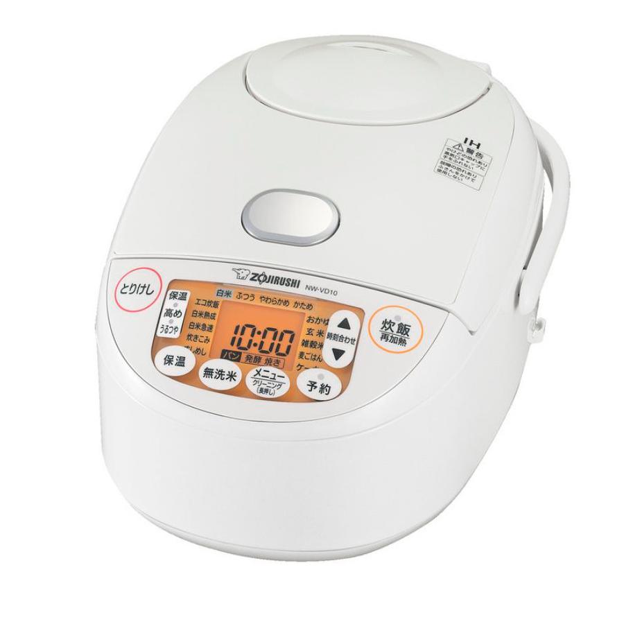 象印 IH炊飯ジャー(5.5合炊き) ホワイト ZOJIRUSHI 極め炊き NW-VD10-WA 返品種別A :4974305221711-24-11076:Joshin web - 通販 - Yahoo!ショッピング 象印 IH炊飯ジャー(5.5合炊き) ホワイト ZOJIRUSHI 極め炊き NW-VD10-WA 返品種別A :4974305221711-24-11076:Joshin web - 通販 - Yahoo!ショッピング